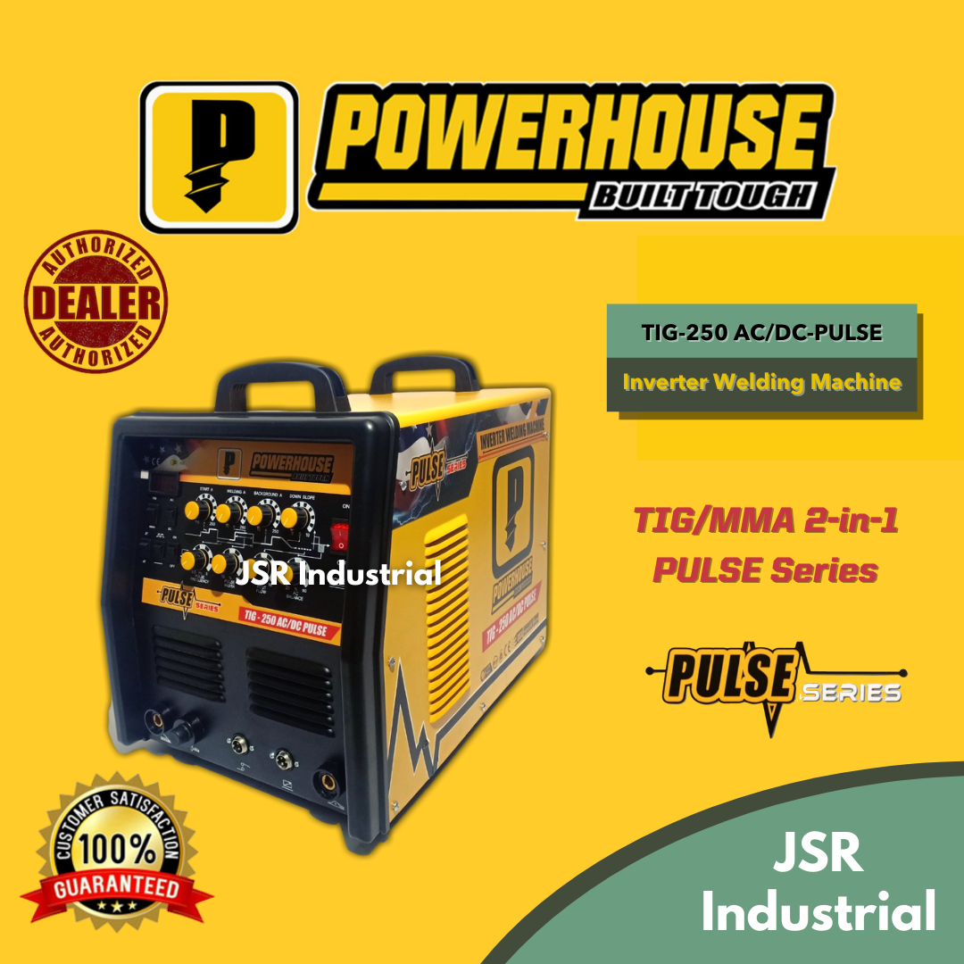 Powerhouse TIG250 AC/DCPULSE TIG/MMA 2in1 PULSE Series Inverter
