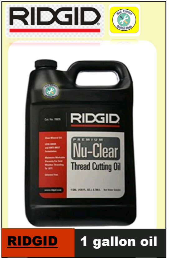 RIDGID Nu-Clear Thread Cutting Oil, OIL, 1 GAL NU-CLEAR THREADING