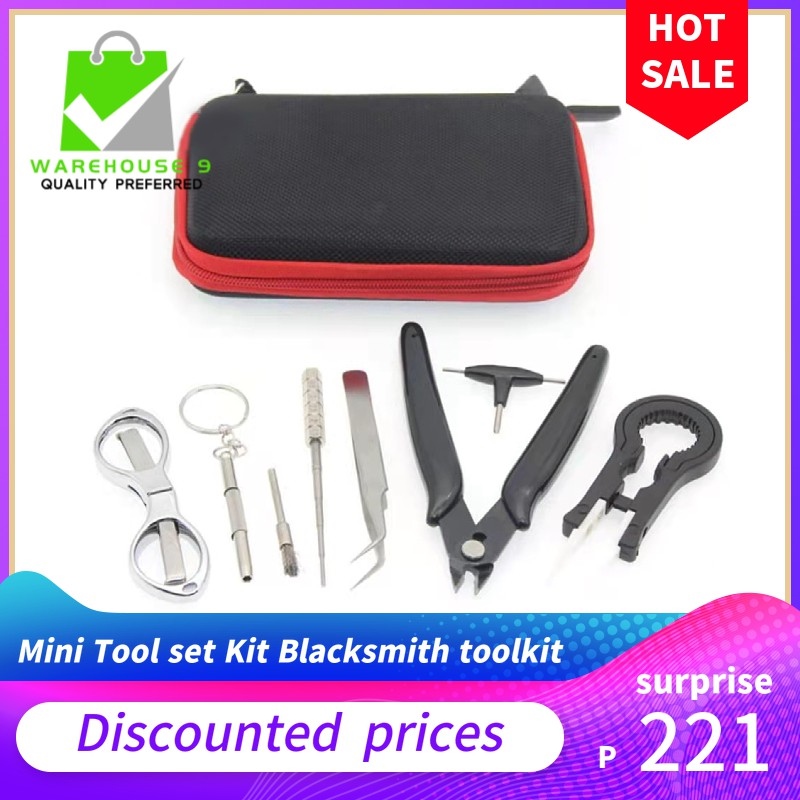 Mini Tool set Kit Blacksmith tool kit Vape Tool Kit Vape DIY blacksmith
