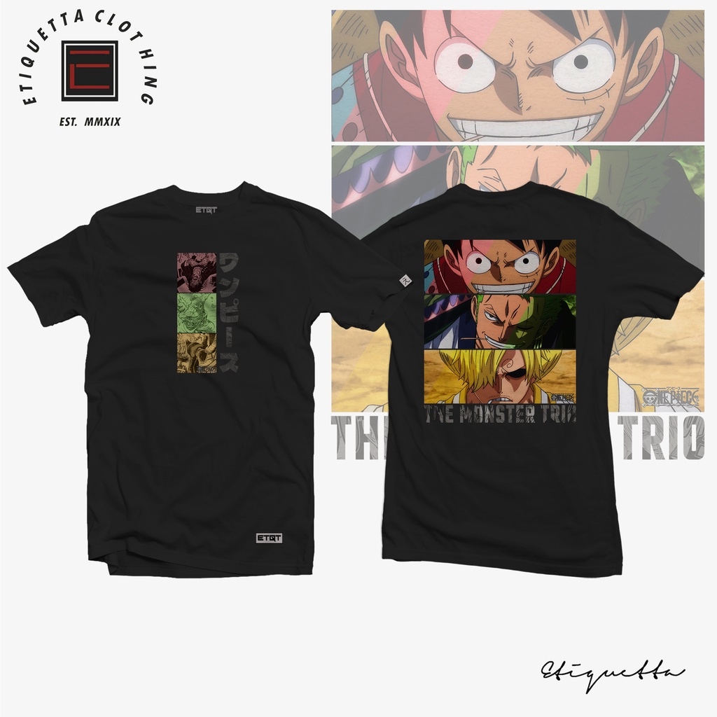 One Piece anime Wall Art Monster Trio official merch