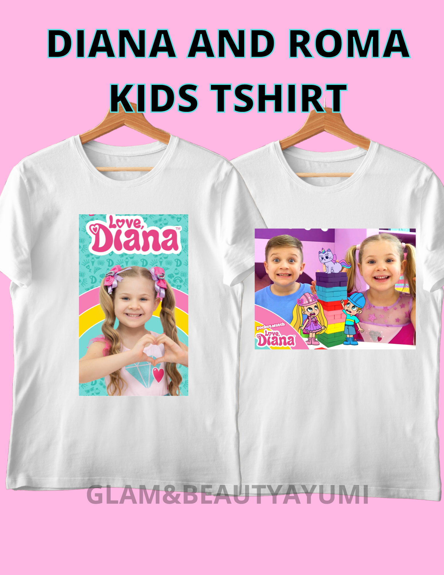Diana and Roma kids Tshirt | Lazada PH