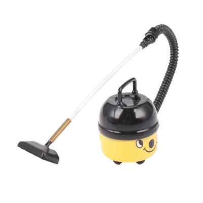 1/12 Dollhouse Miniature Accessory Vacuum Cleaner Black and Yellow