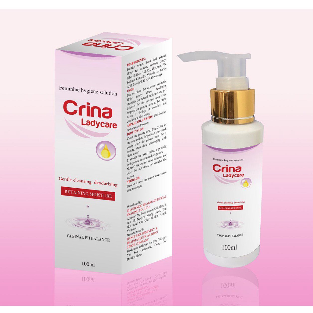 CRINA LADYCARE Feminine Hygiene Solution Lazada PH