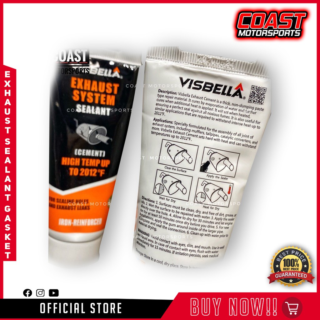 Exhaust Cement Exhaust sealant gasket maker Lazada PH