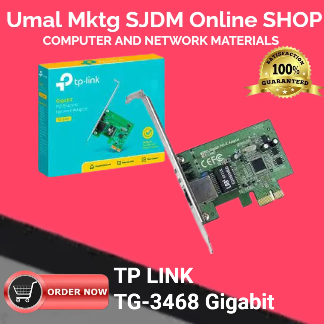 TPLink TG 3468, lan card, gigabit, PCIe Lazada PH