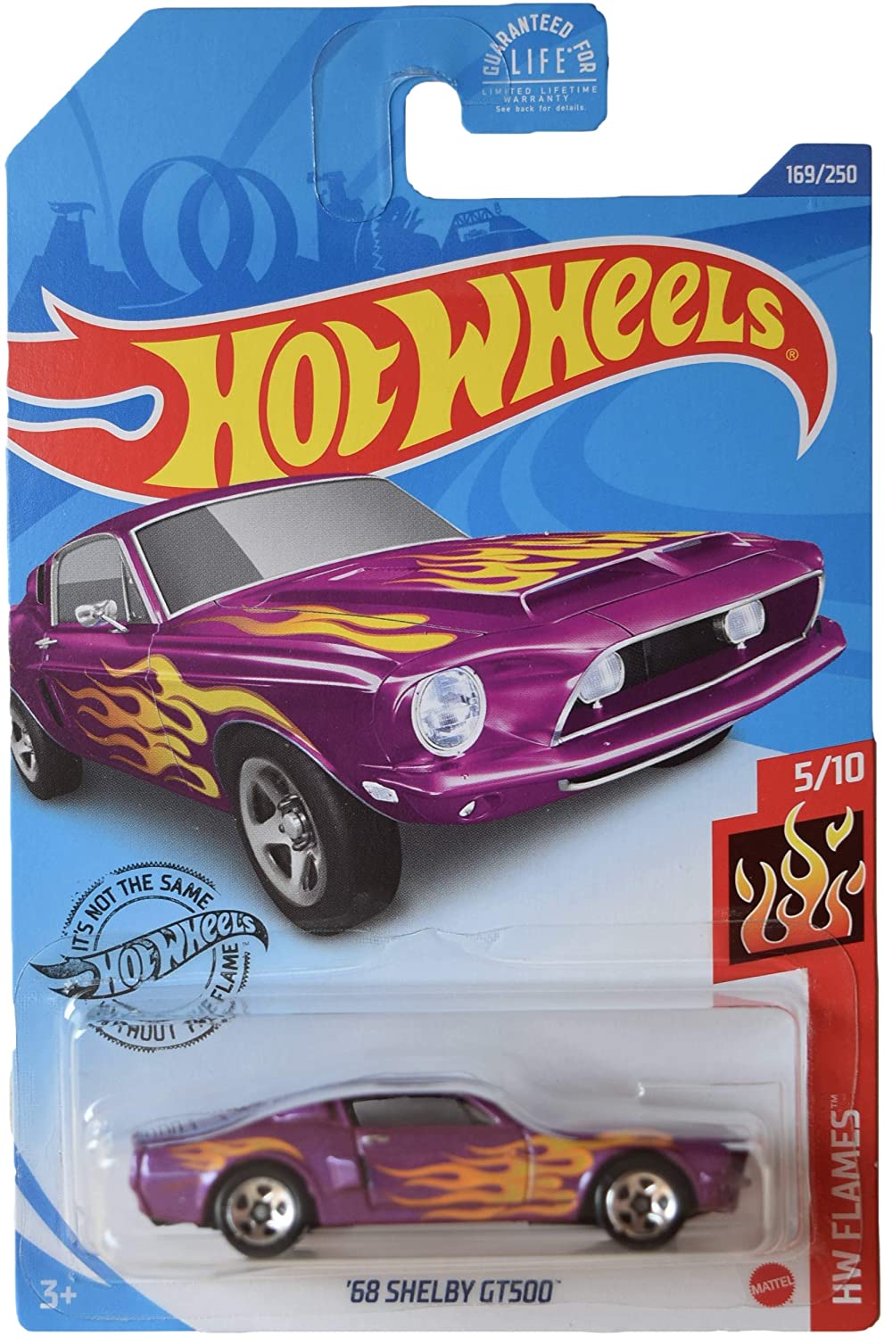 Hot Wheels '68 Shelby GT500 169/250 [Purple], Flames 5/10 | Lazada PH