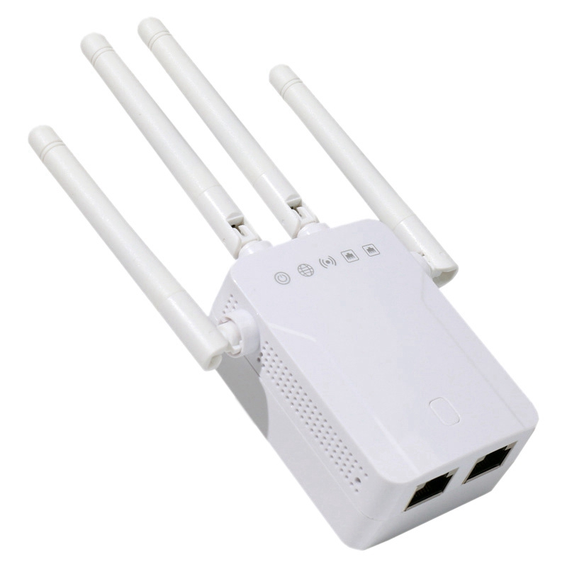 Wifi Extender Through the Wall 3000 Square Feet Coverage 300Mbps Booster with Ethernet Port for the House