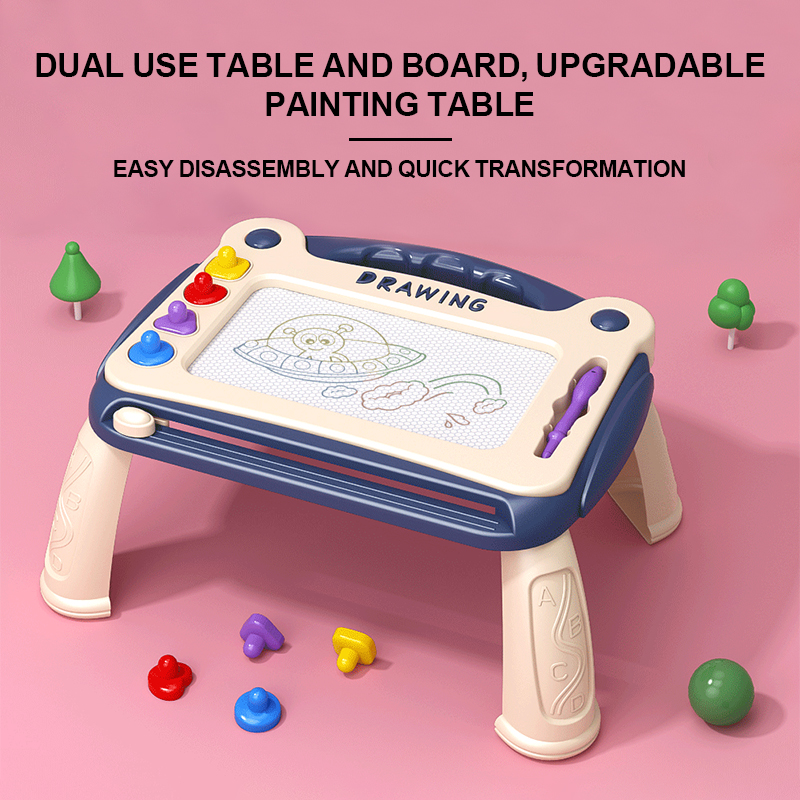 22*18cm Mini Magnetic Drawing Board with Pen Sketch Pad Doodle Writing  Tablet Children Baby Painting Toys Learning Whiteboard