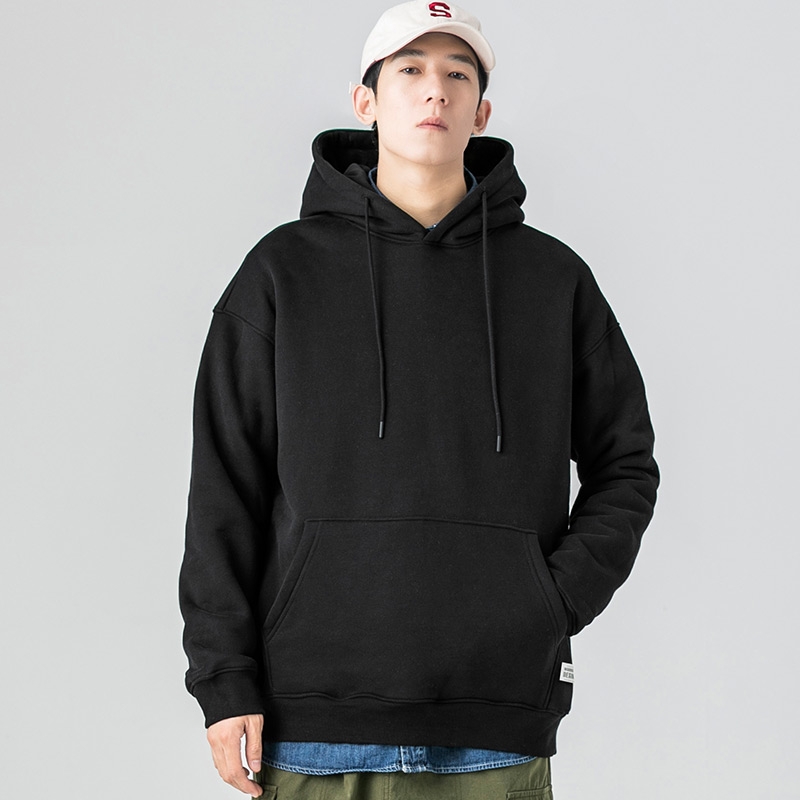 Unisex Plain Hoodie jacket Not Zipper