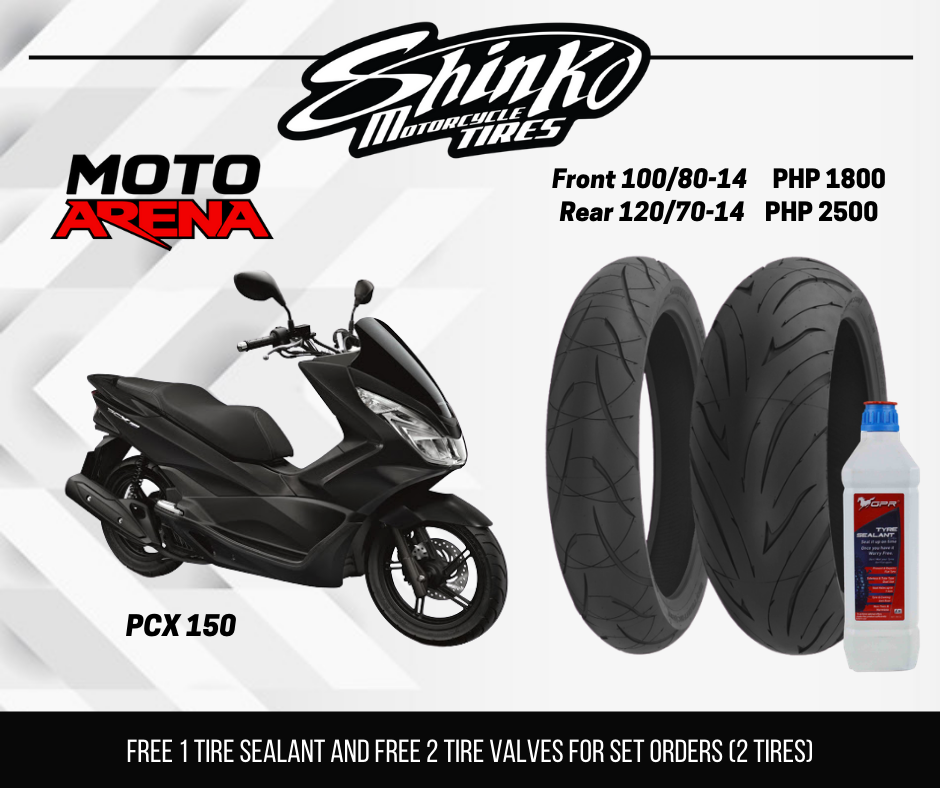Shinko Tires Verge 016 for Honda PCX 150 Dual Compound Tires | Lazada PH