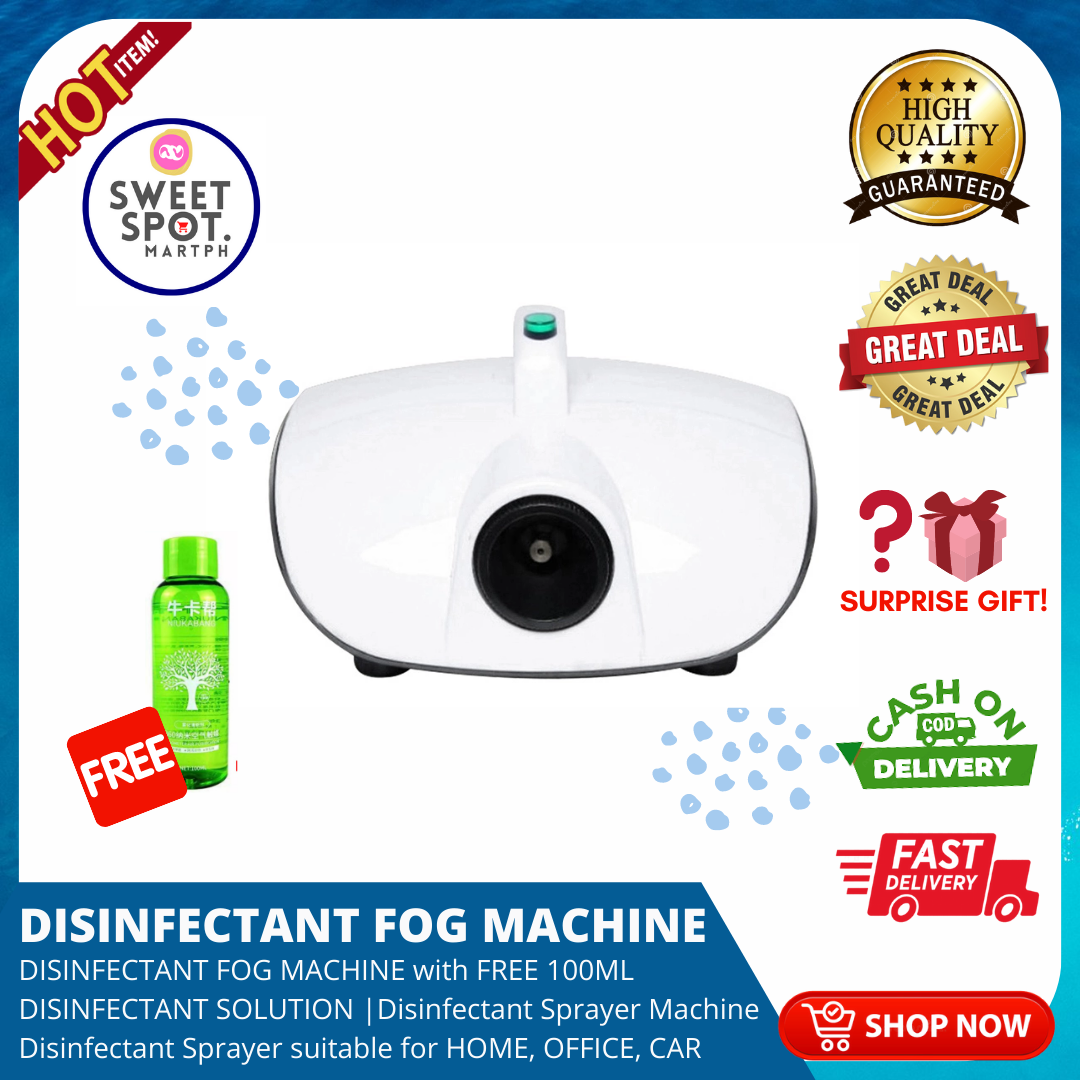 {SWEETSPOT.MARTPH} AUTHENTIC DISINFECTANT FOG MACHINE with FREE 100ML