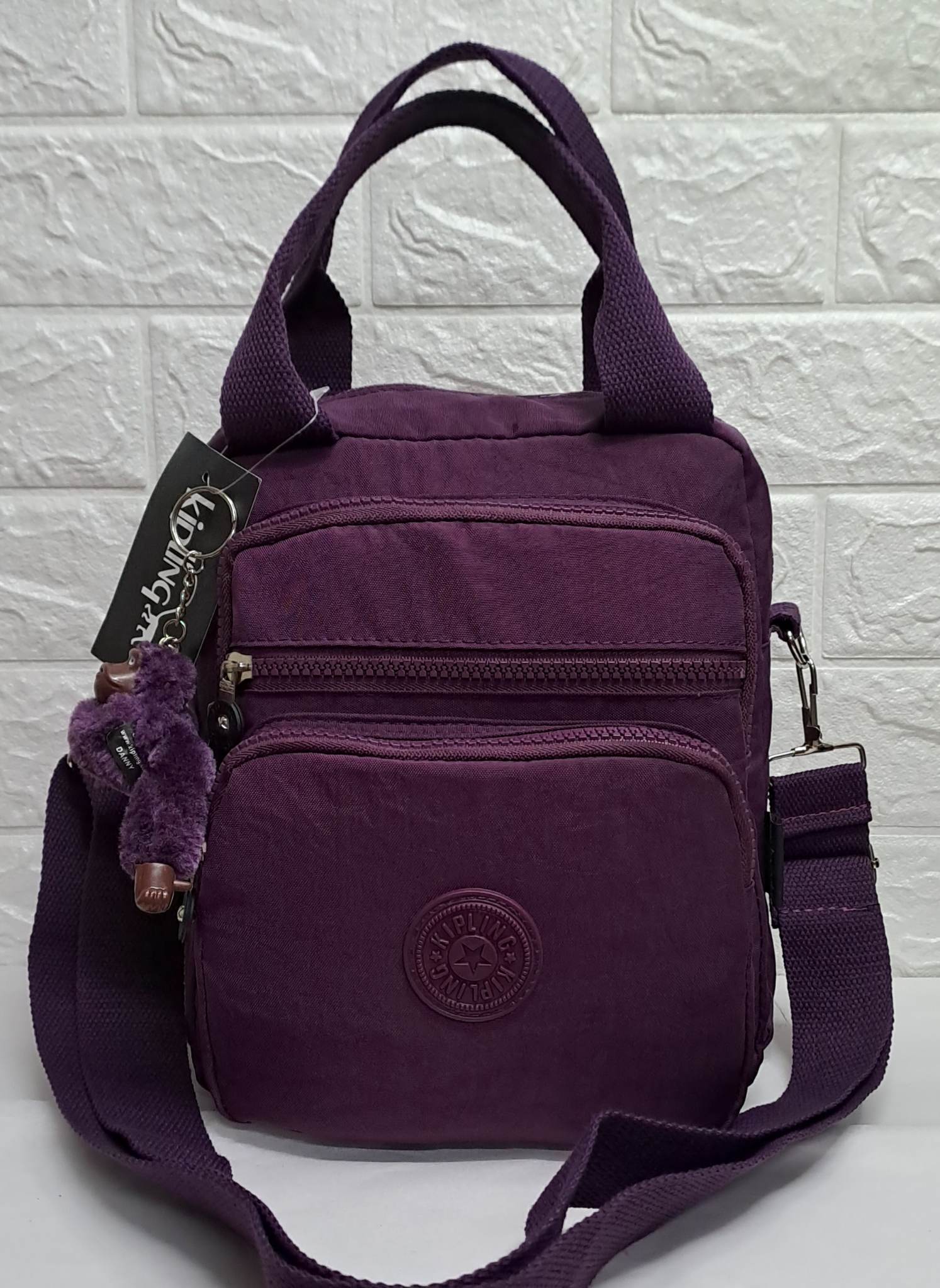 Backpack branded kipling nylon unisex bag Lazada PH
