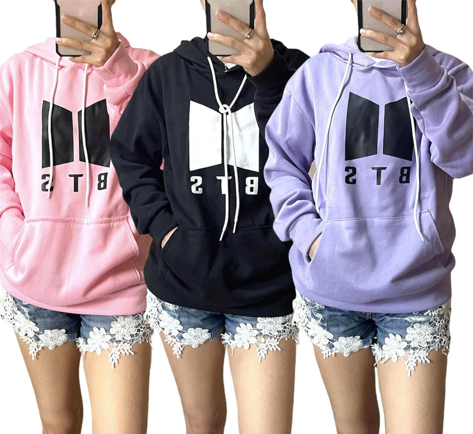 BTS HOODIE JACKET ADULT FIT UP TO XL FRAME | Lazada PH