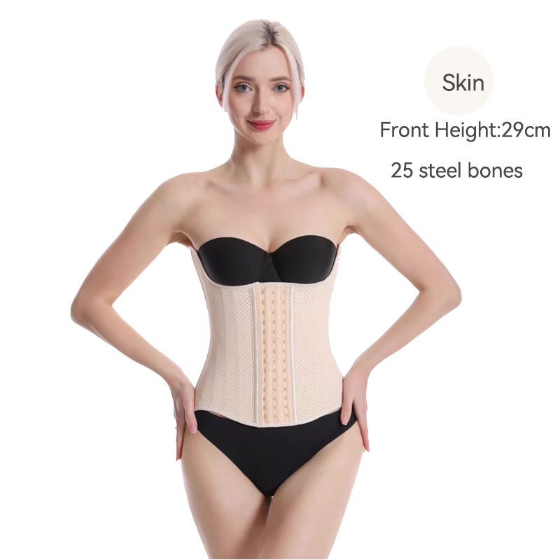 25 Steel Bone Latex Corset Waist Trainer