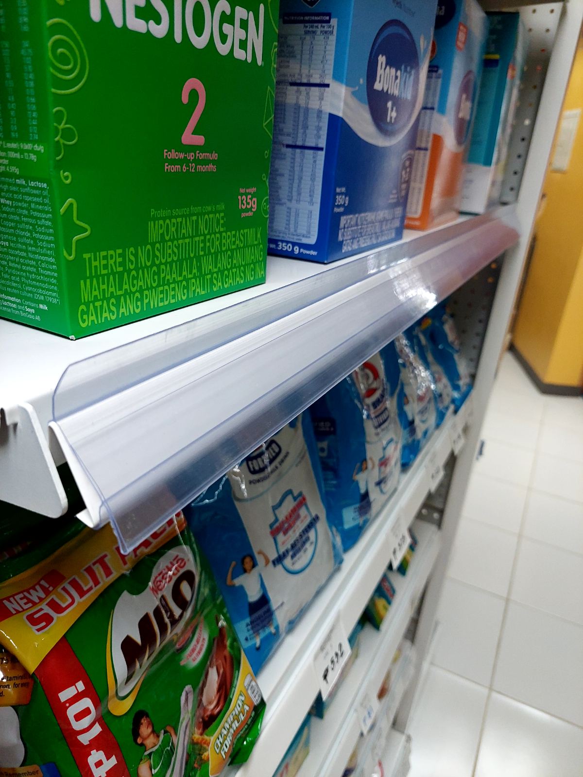 90cm Supermarket rack price holder set by 6pcs Lazada PH