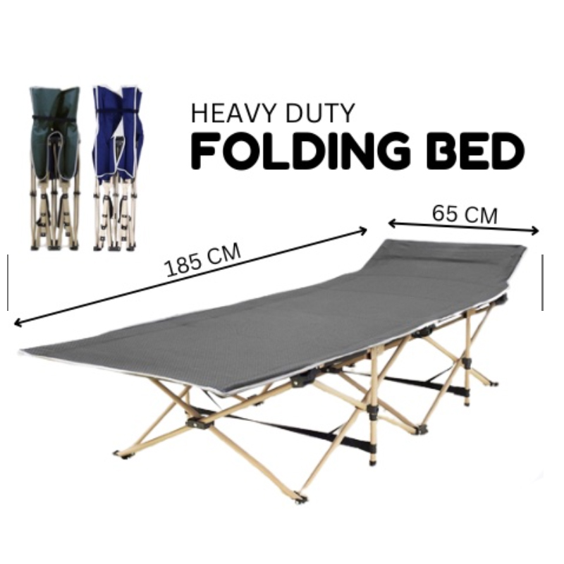 Folding bed Foldable bed army bed camp bed heavy duty portable bed out