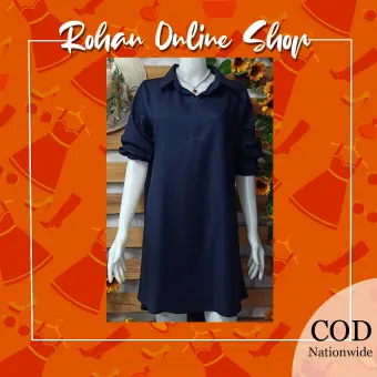 polo shirt dress women's plus size