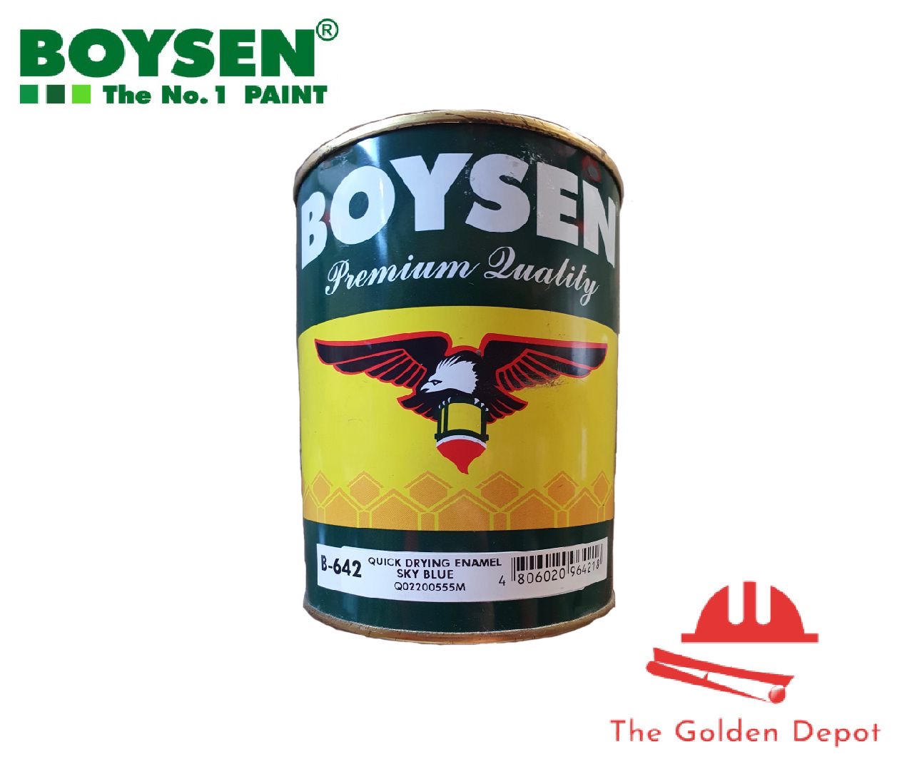 Boysen Quick Drying Enamel 642 Sky Blue 1 Liter Lazada PH