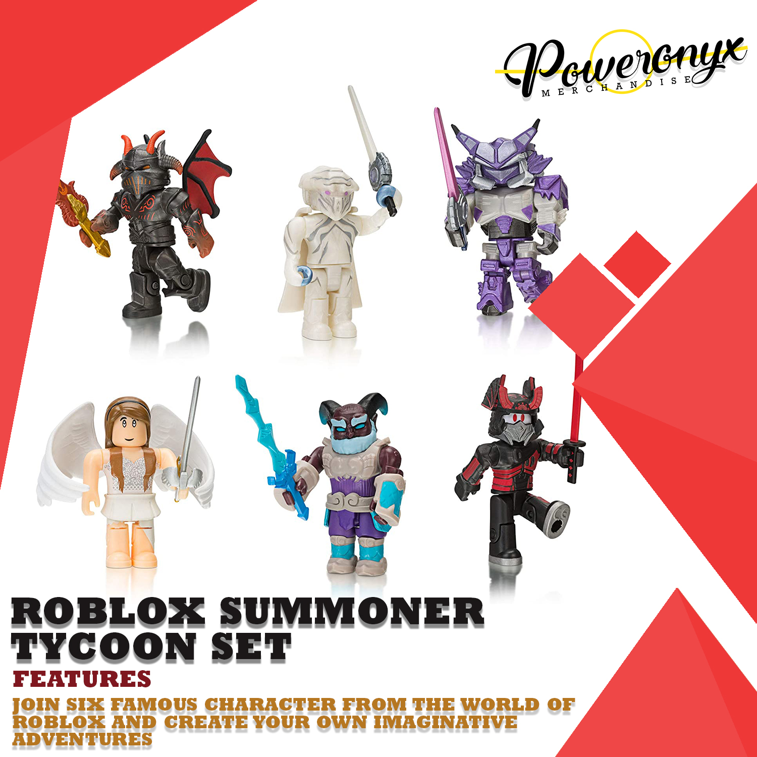 Roblox Summoner Tycoon Set No Code Lazada Ph - roblox mix match summoner tycoon figure six 6 pack figure