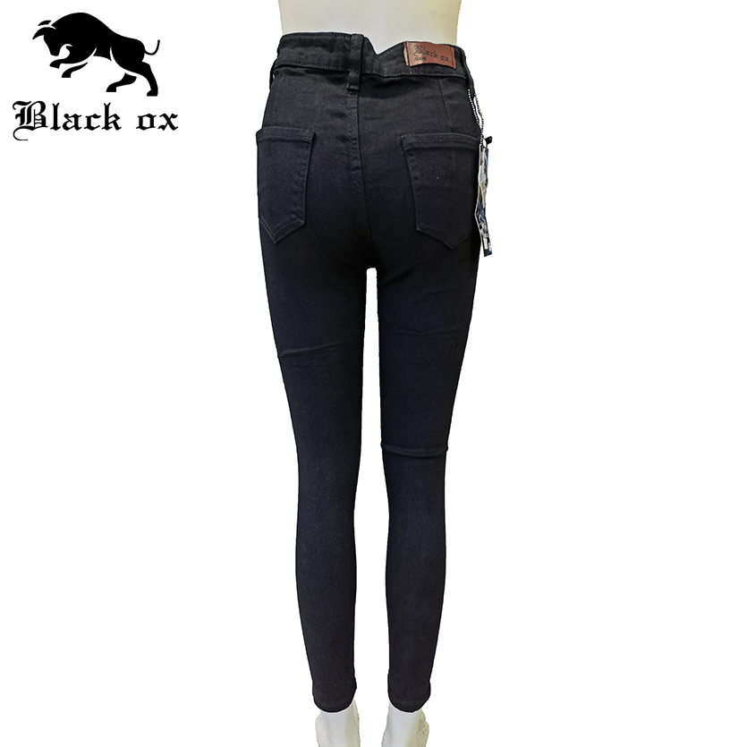 New Arrivals 6 pocket pants skinny jeans black pants stretchable #708 #709