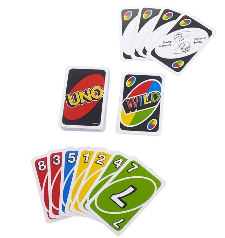 Original Premium Mattel Games UNO Card Game Customizable with Wild