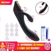 Ultra-Long Standby Rechargeable Dual Vibrator with G-Spot Stimulator
