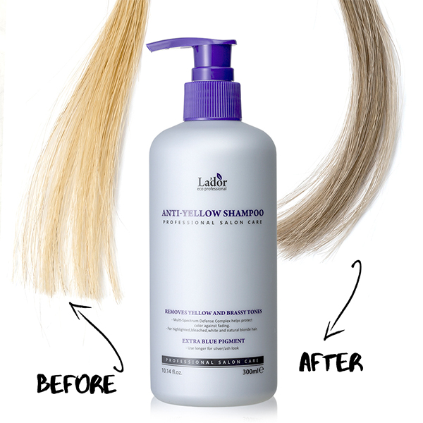 Lador Eco Professional Anti Yellow Hair Shampoo (Purple Shampoo) w ...
