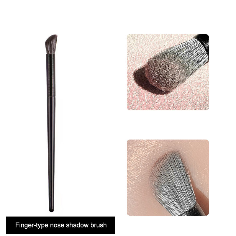 Denise Nose Shadow Brush Angled Contour Makeup Brushes Face Silhouette