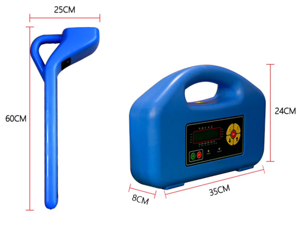 HighPrecision Pipeline Detector Underground Wire, Cable and Optical