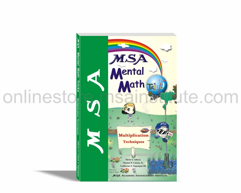 MSA Mental Math Multiplication Techniques (Authentic / Brand New ...