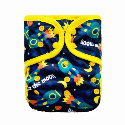 Goodbum Printed Cover Type Diaper Without Soaker