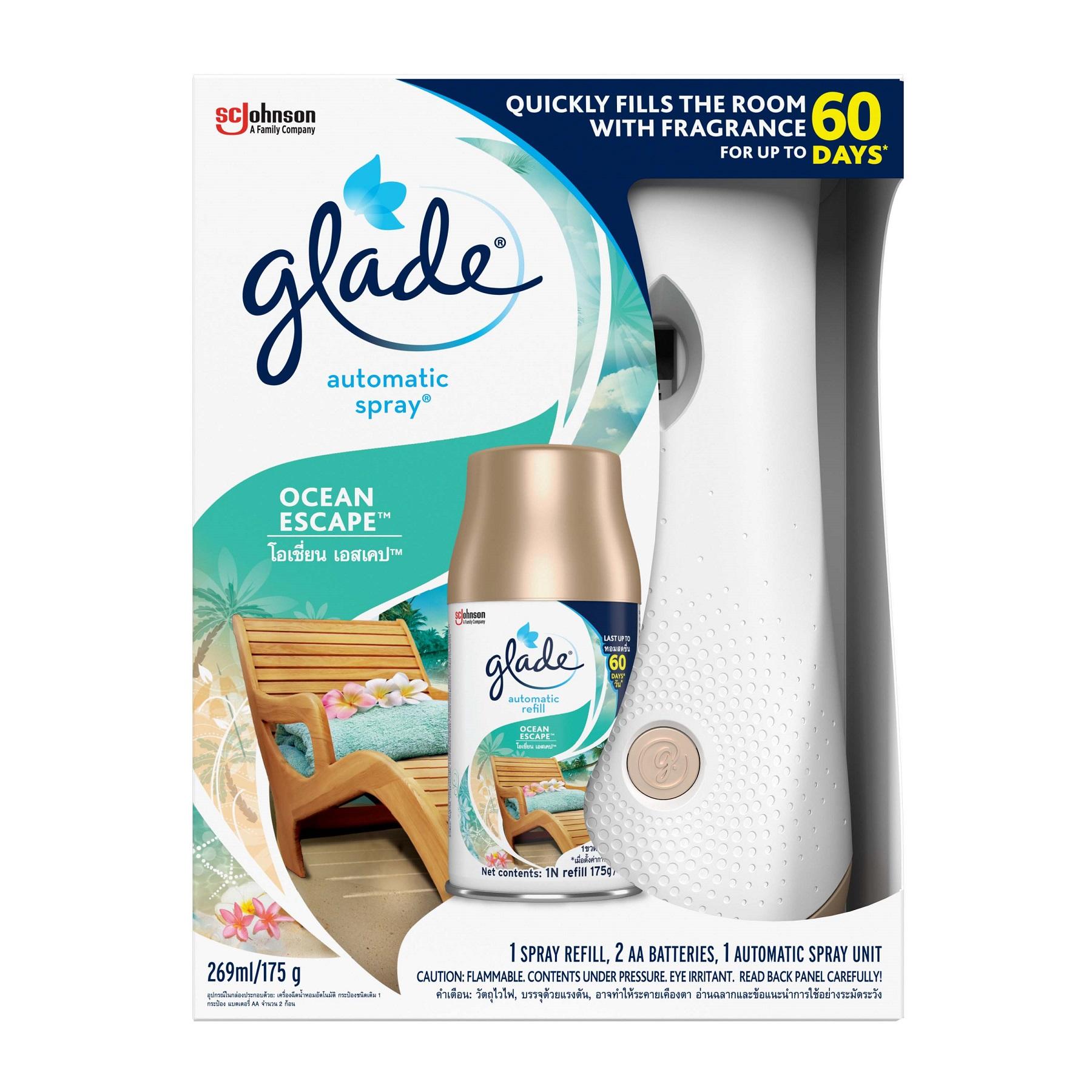 Glade Automatic Spray Primary Ocean Escape 175g Lazada PH
