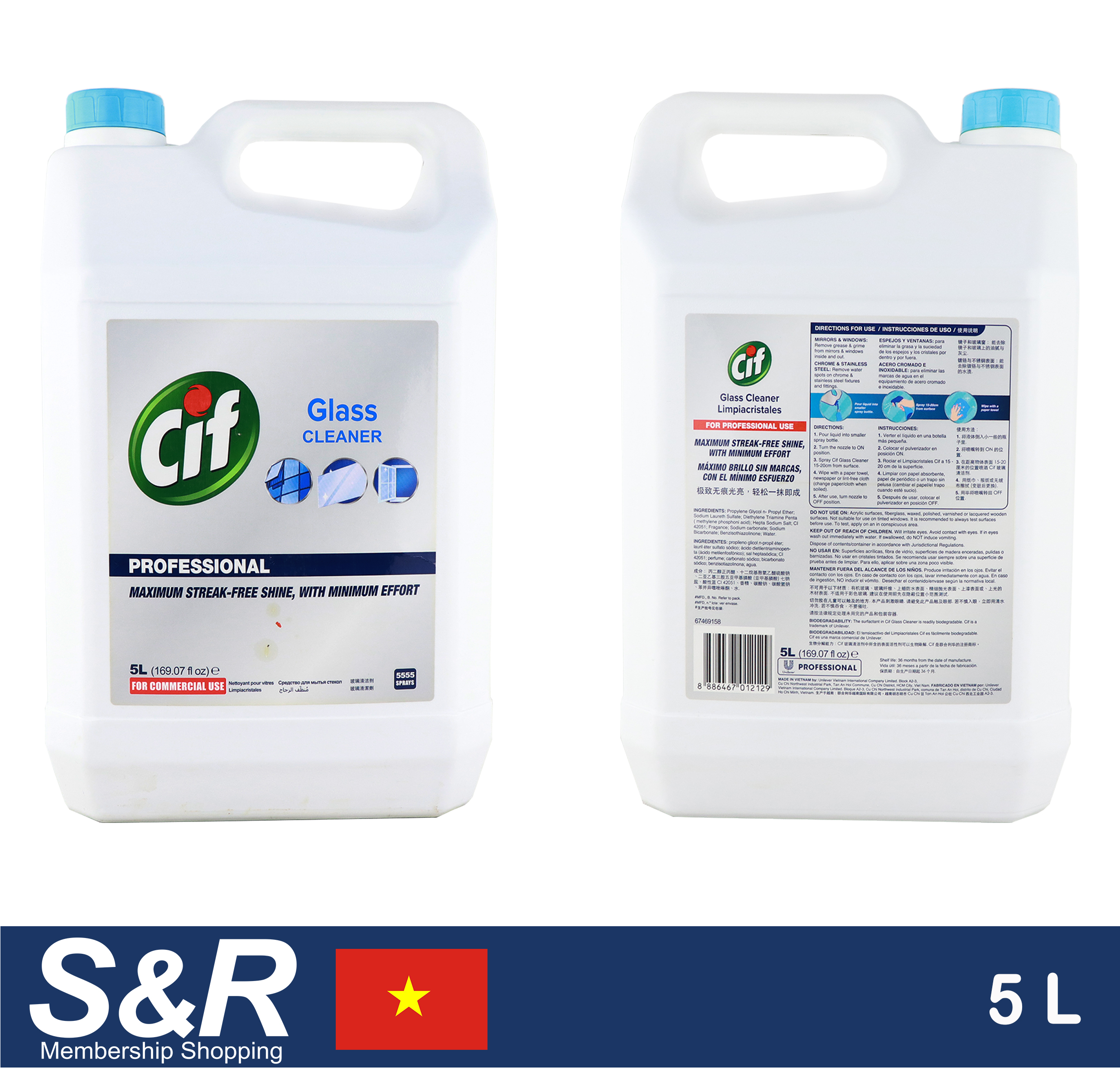 CIF Disinfectant Profesisonal Floor Cleaner 5L review and price