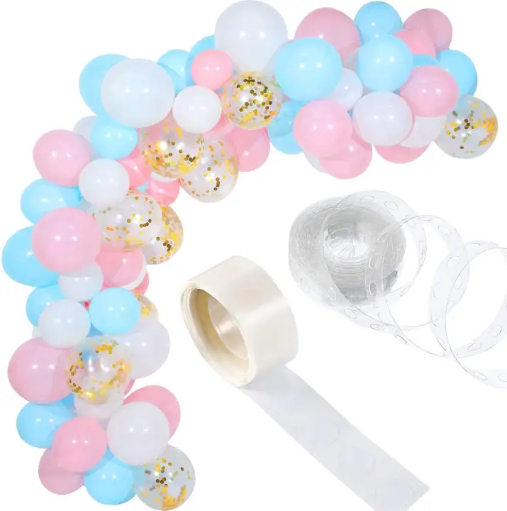 Kiena 112 Pieces Baby Blue Pink Balloon Arch Kit Gender Reveal Balloon Garland For Baby Shower Wedding Birthday Party Decorations Kb 066 Lazada Ph