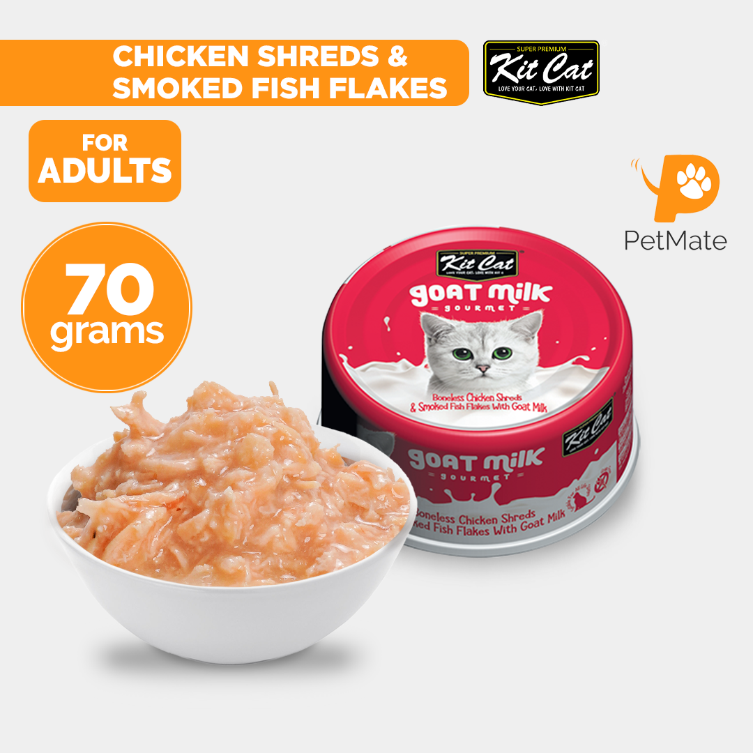 Wet Food Kit Cat Milk KitCat Goat Milk Adult Cat Wet Food Can