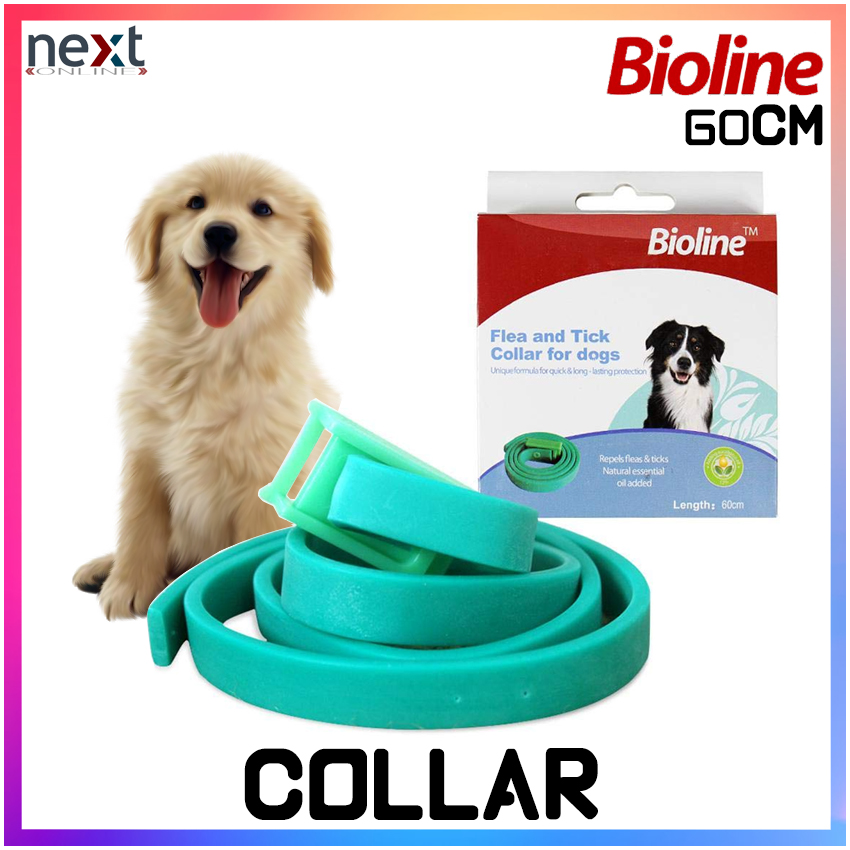 Bioline Dog Collar Flea and Tick Collar for Dogs (Green) Lazada PH