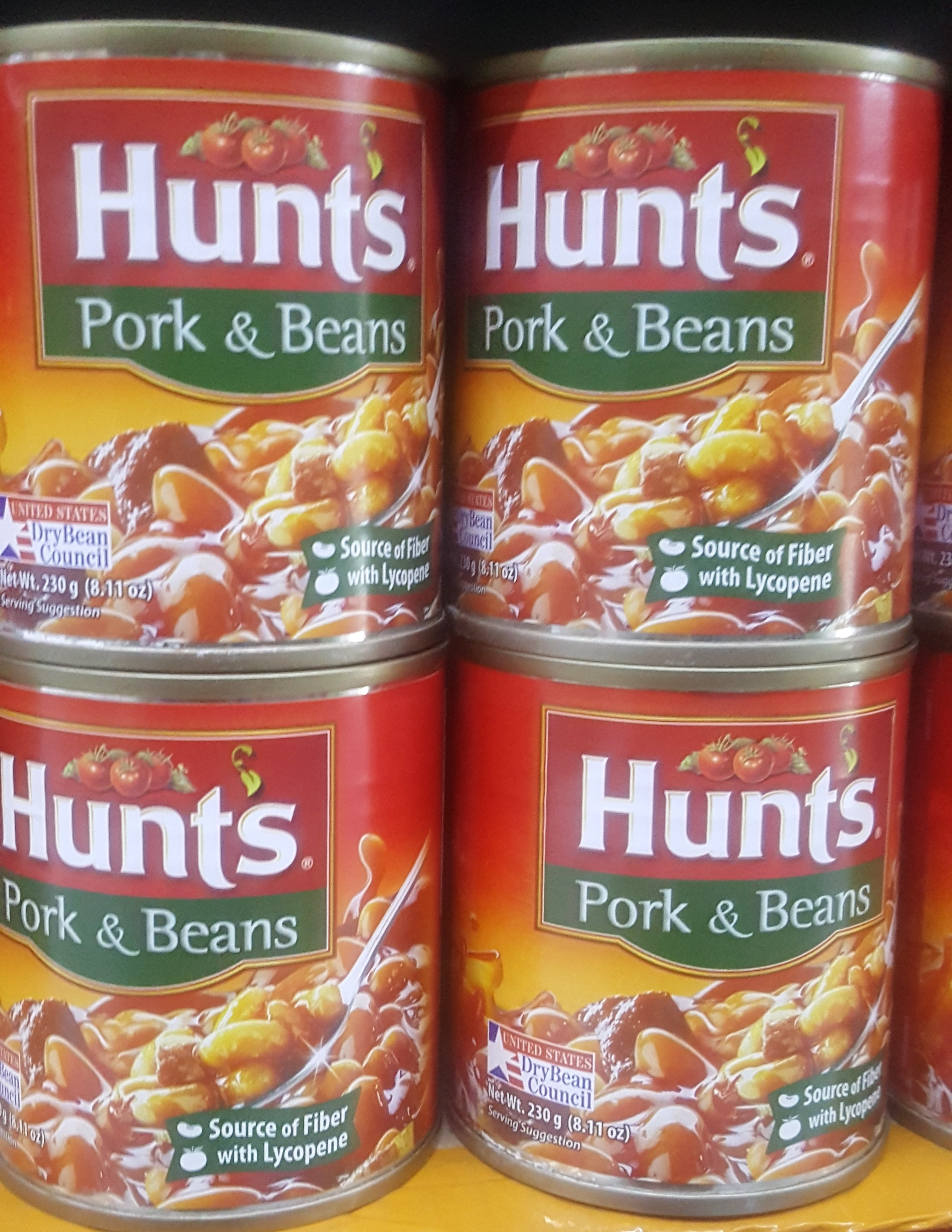 Hunts Pork and Beans 230g/390g Lazada PH