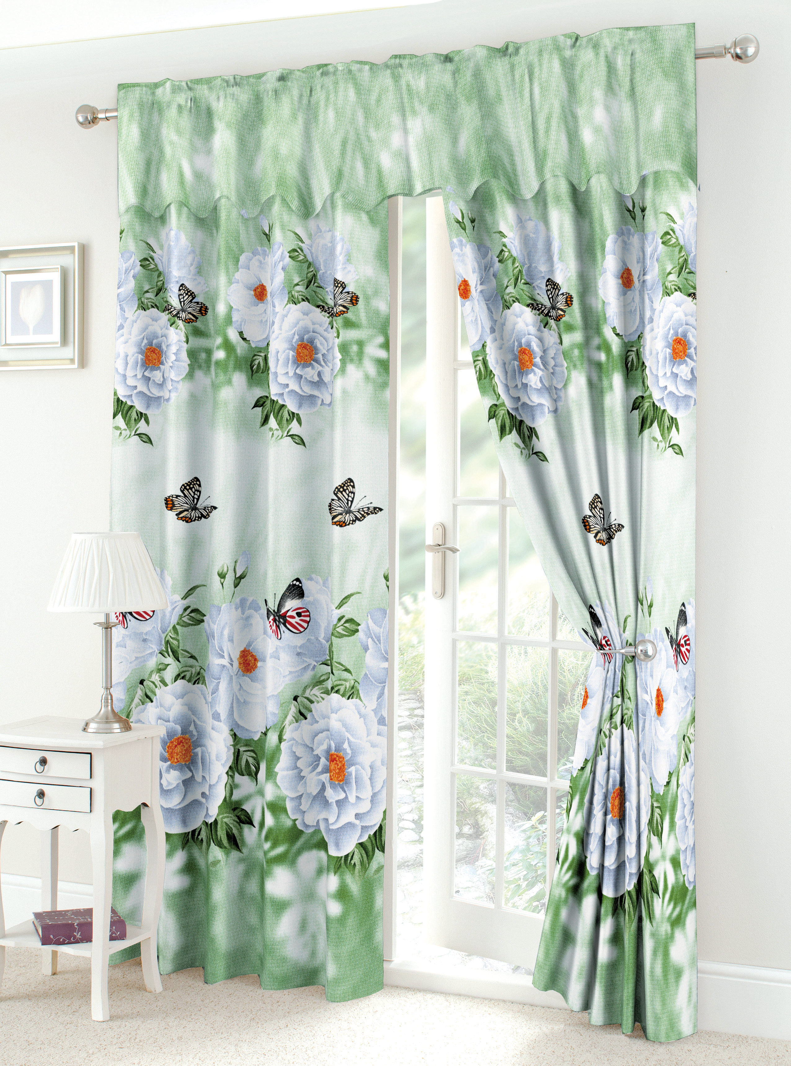 Bedsure Curtains Window Curtains Valance Kurtina 130x200CM Door Curtain