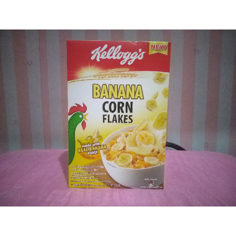 Fruit Corn Flakes Kelloggs Banana180g Kelloggs Strawberry 180g (Expiry