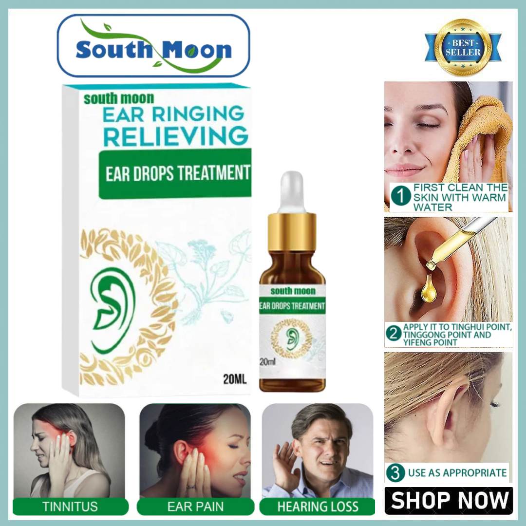 Top Selling South Moon Ear Ringing Treatment Oil Deafness Earache