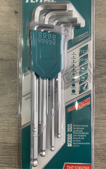 Bộ khóa lục giác (48/T) Total THT106292