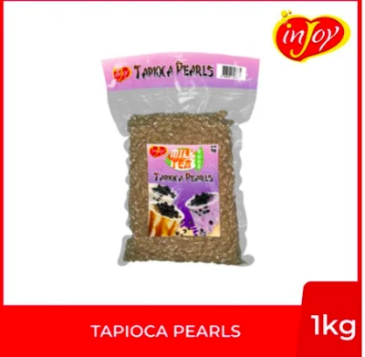 inJoy Tapioca Boba Pearls 1kg | Milk Tea Pearls Sago