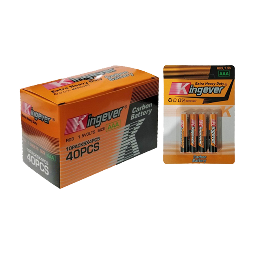 Kingever Battery AAA 1box(10packs) | Lazada PH