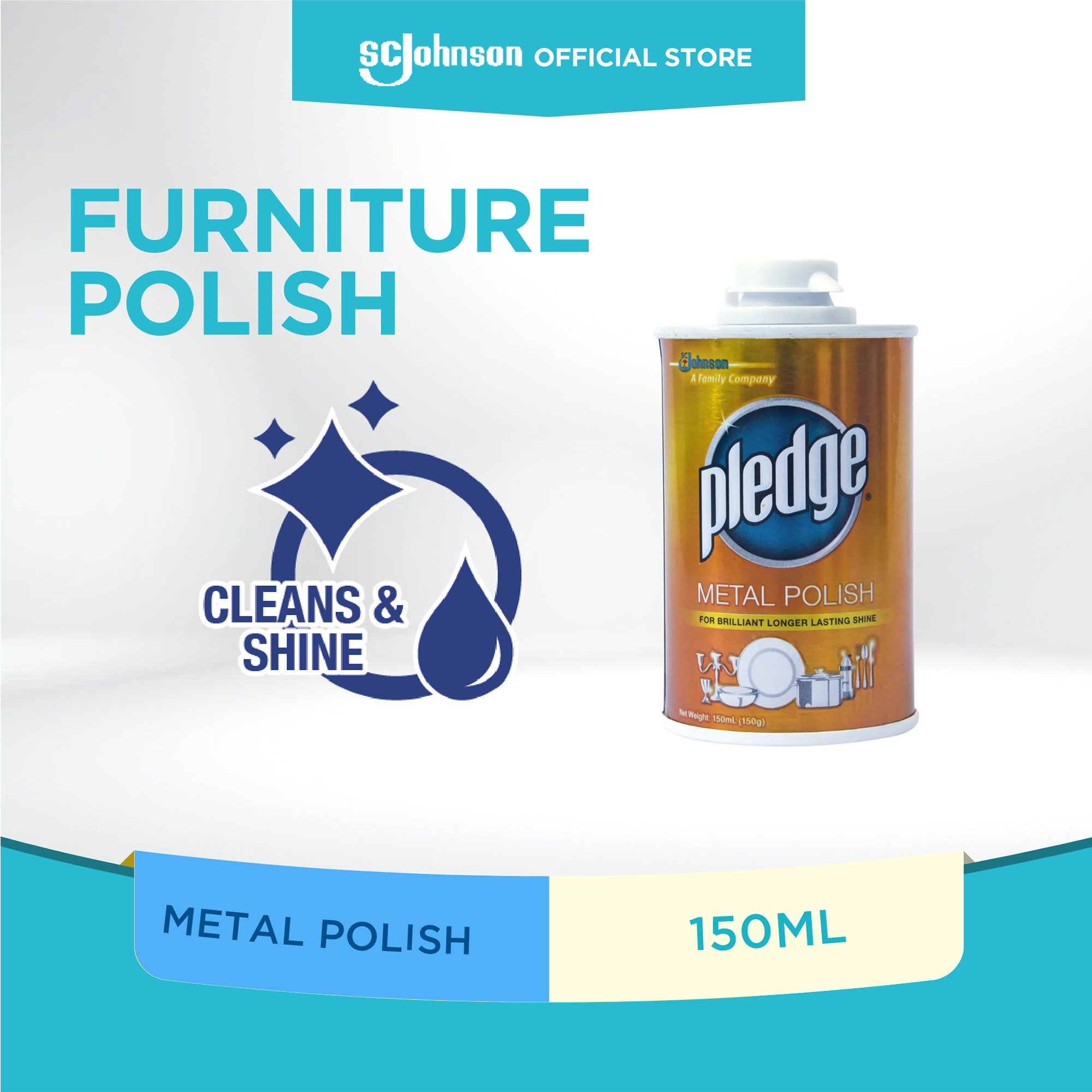 Pledge Metal Polish 150ml Lazada PH