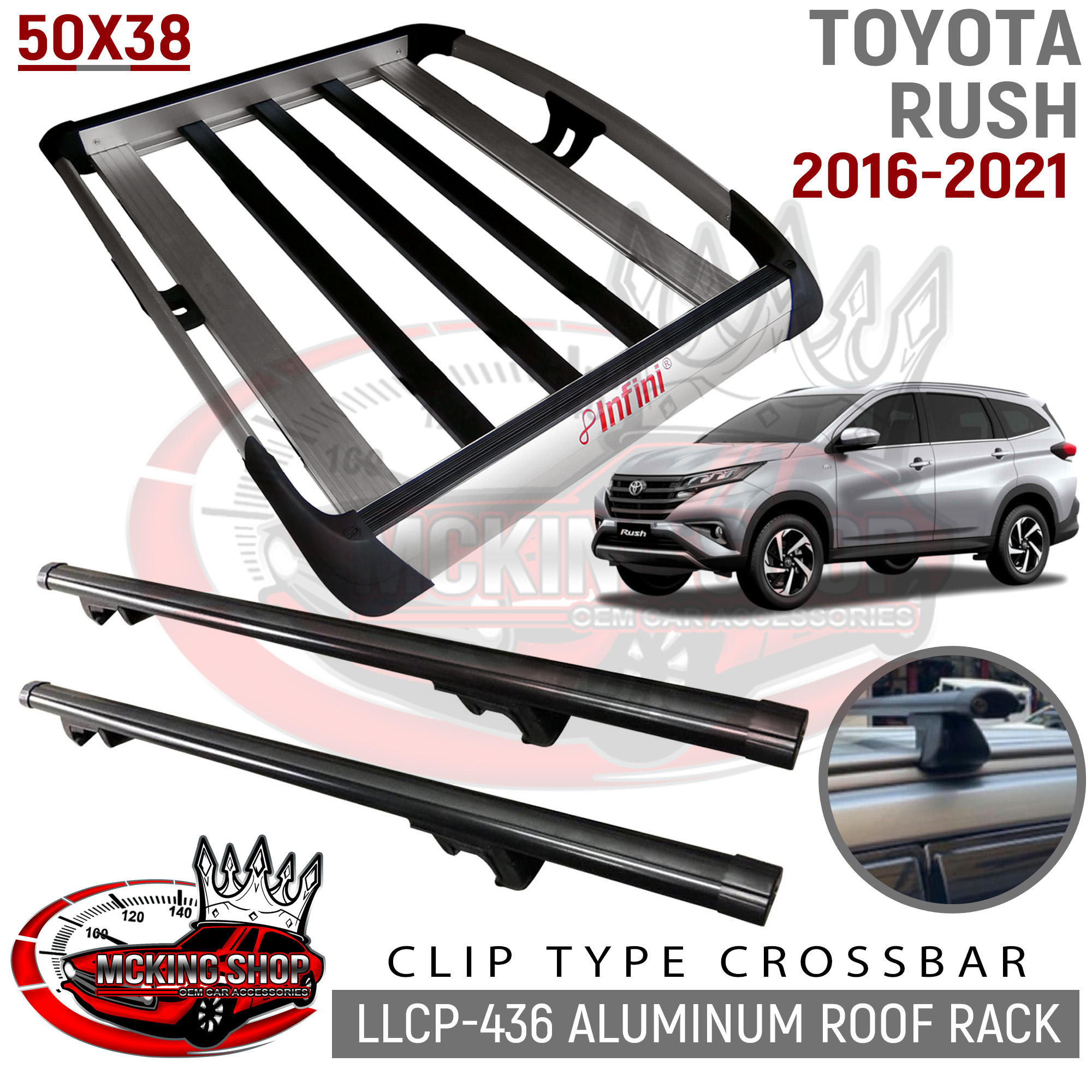 Roof rack rush 2019 sale