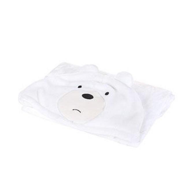 We Bare Bears Hooded Blanket Miniso Lazada PH