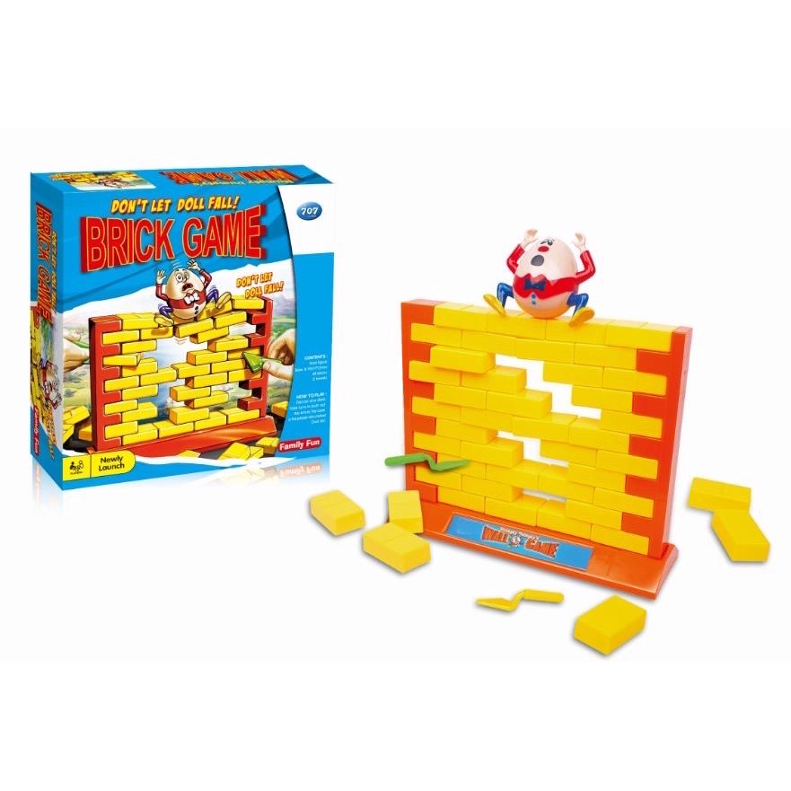 (Whiz Games) Humpty Dumpty Brick Wall Falling Game Large Size | Lazada PH