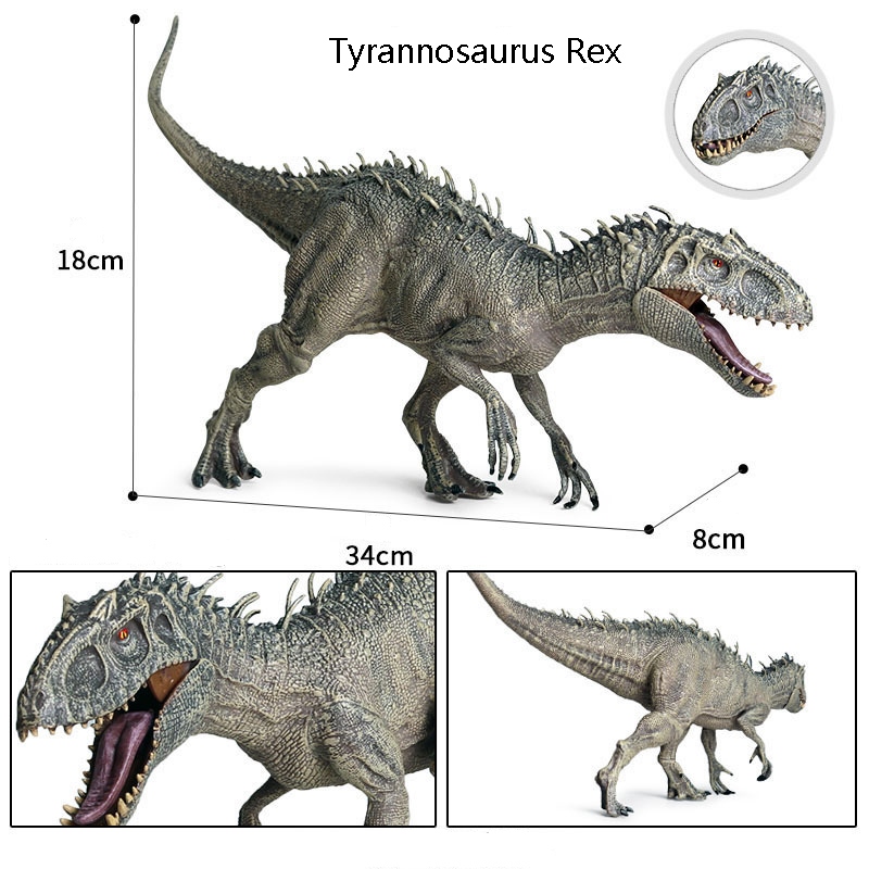 Large Tub of Dinosaurs Plastic Animals 18 pce Set T Rex Stegosaurus New Toys 