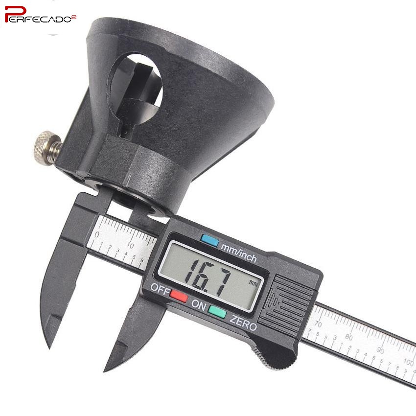 HOT Digital Calipers 100mm 4inch LCD Electronic Vernier Caliper Carbon