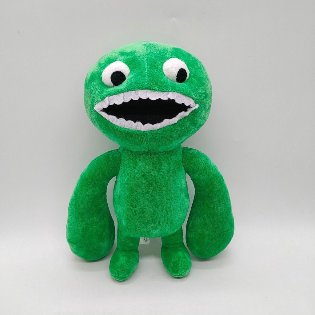 WKxinxuan Rainbow Friends Green Cuddly Toy, Green Rainbow Friends Roblox  Figures, Plush Toy, 30 cm/11.8 inches, Roblox Rainbow Friends Plushie, for